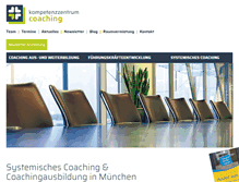 Tablet Screenshot of coaching-kompetenz.de